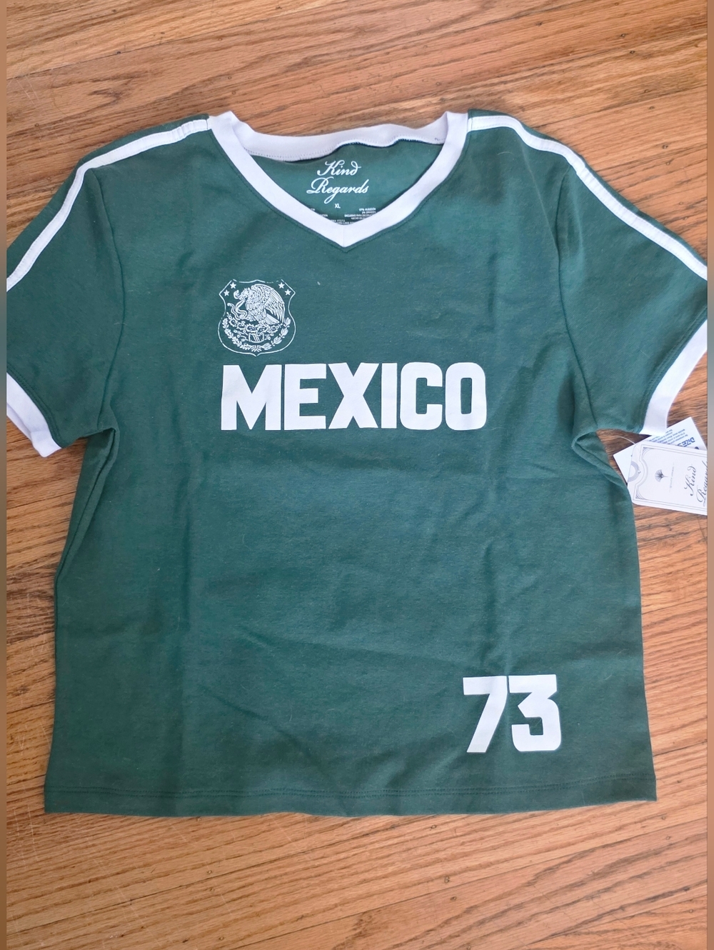 Mexico soccer Tshirt, Sz XL